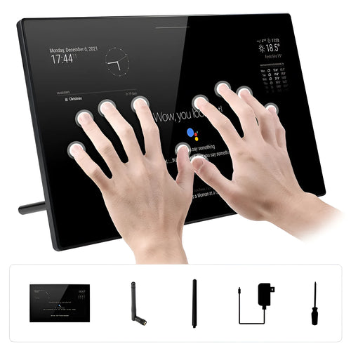 13.3-inch integrated computer voice assistant touch display panel with ABS casing