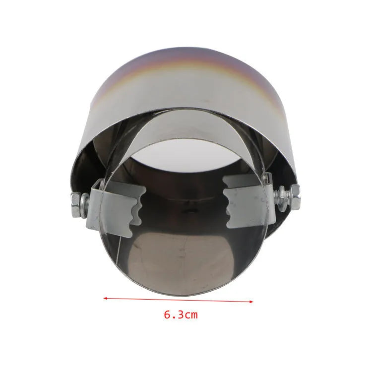 Stainless steel car modification tailpipe 140cm length with universal fit