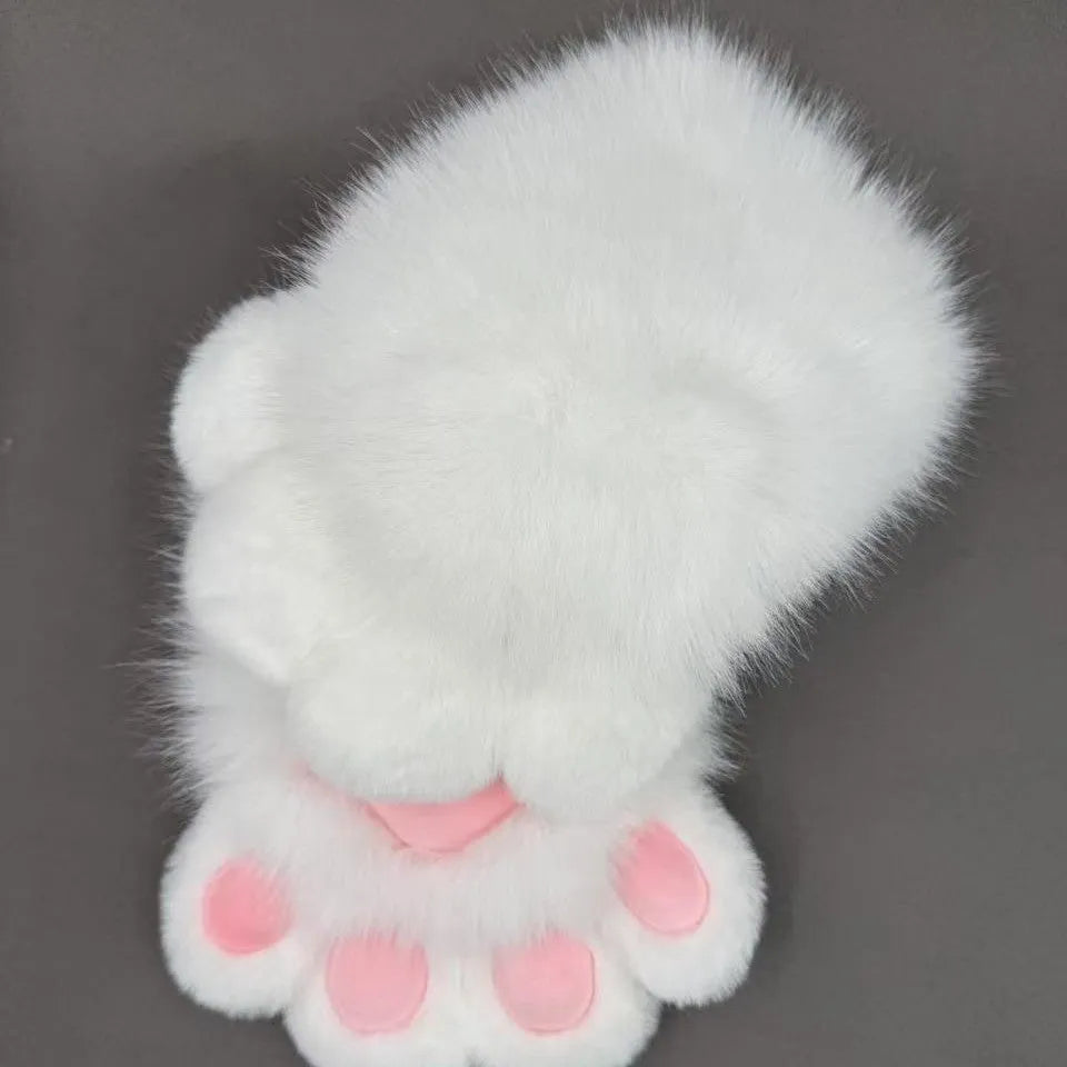 Animal claw cosplay gloves with colourful pads in free size for costume decoration