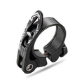 Aluminium alloy bicycle seat post clamp in black red gold blue for 31.8mm and 34.9mm mountain bike frames