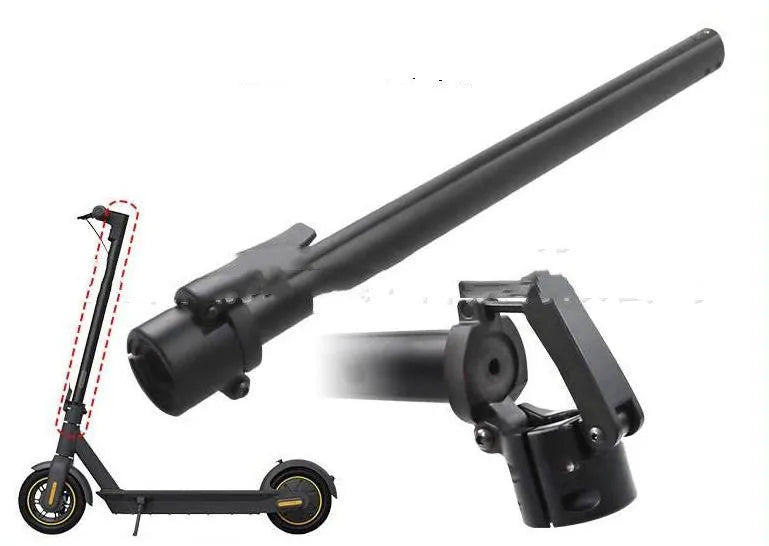 Black folding upright pole accessory for Nanbo No. 9 electric scooter replacement