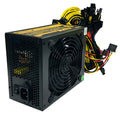 Black ATX server power supply for AMD computers with 110V compatibility and 2000W capacity