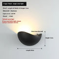 Black bird's nest design LED courtyard lamp with aluminium alloy shell