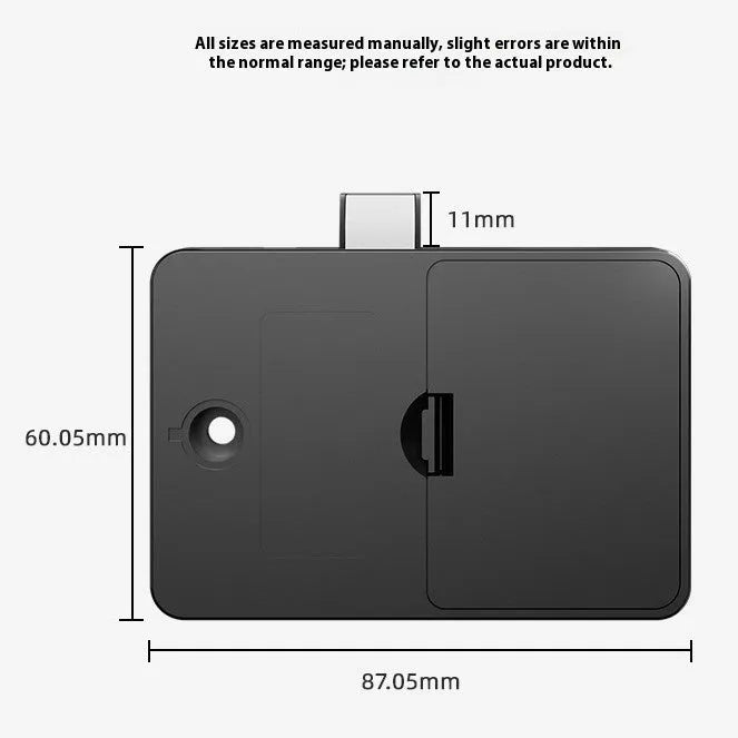 F079 punch free drawer lock with key and removable card electronics lock