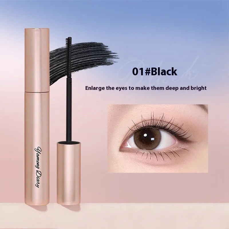 Long Curling Long-lasting Setting Mascara tube in black and brown colour variants.