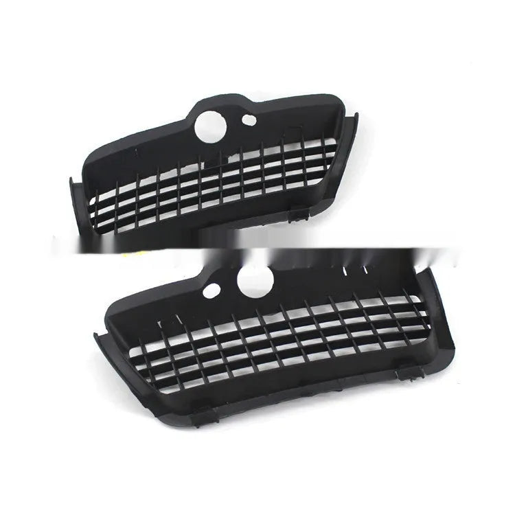 Black ABS plastic fog lamp cover pair for Volkswagen Golf 3 front bumper