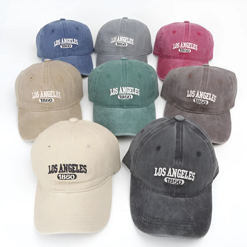 Acrylic personalised distressed letters embroidered peaked cap with conical retro crown
