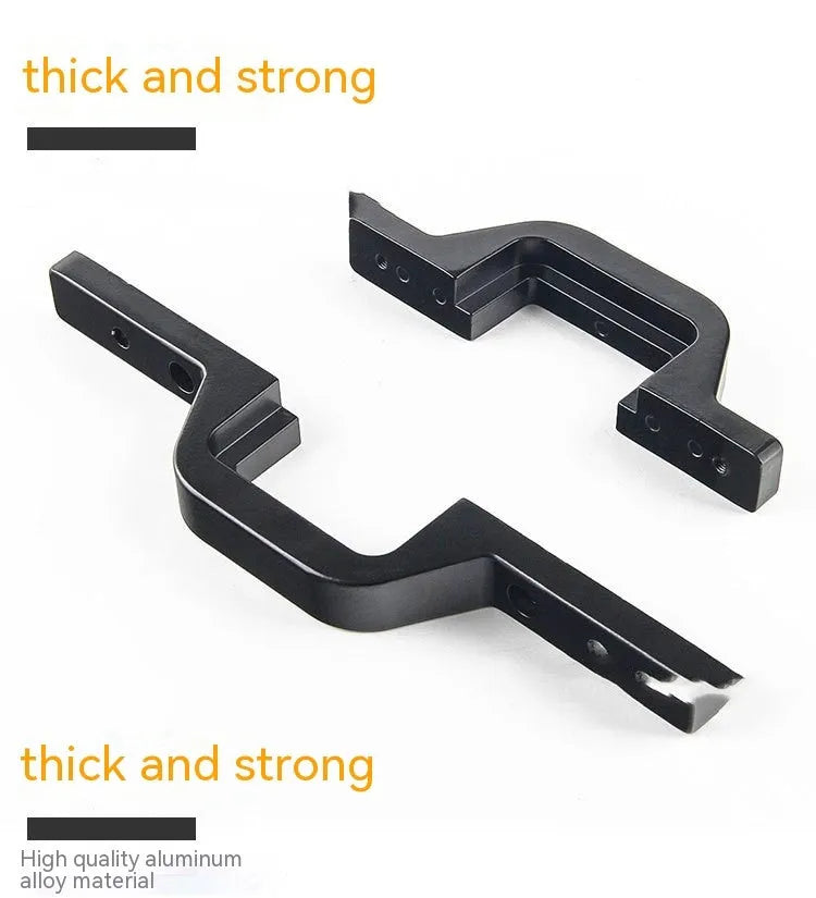Black aluminium alloy LED reversing light mounting bracket for Jeep Wrangler