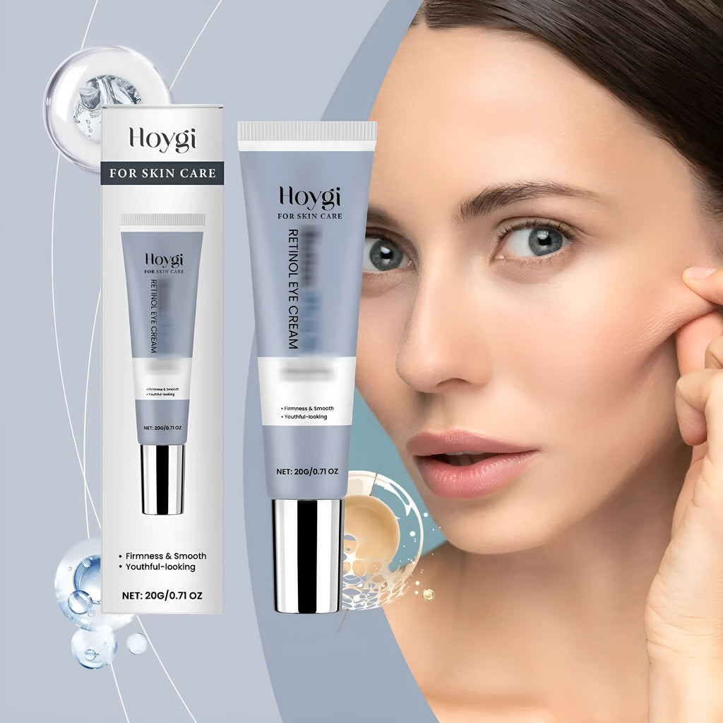 Retinol eye cream 20g tube with moisturising soft formula for dark circles and fine lines