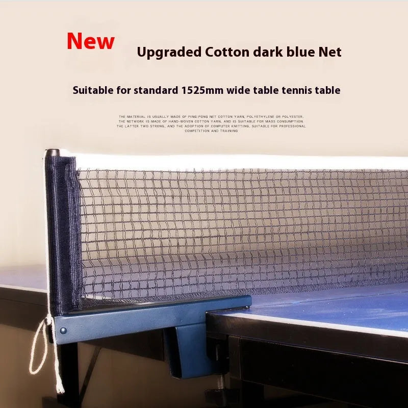Table tennis post set with thickened universal clips for indoor open grid table tennis tables