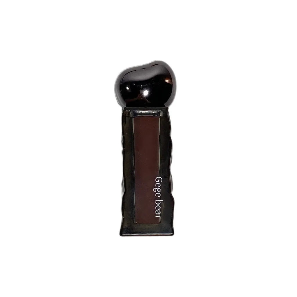 Glacier Lava Lip Lacquer in a tube showing its shiny, mirror finish with seven colour options from 01 to 07.