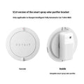 Xiaopei smart pet odour removal machine with bracket and purification liquid bottles on white background