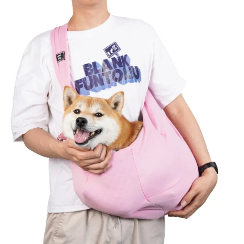 Breathable large capacity folding cat messenger backpack in multiple colours
