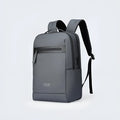 Graphite grey business backpack with USB charging port showing oxford cloth material and under 20 litre capacity