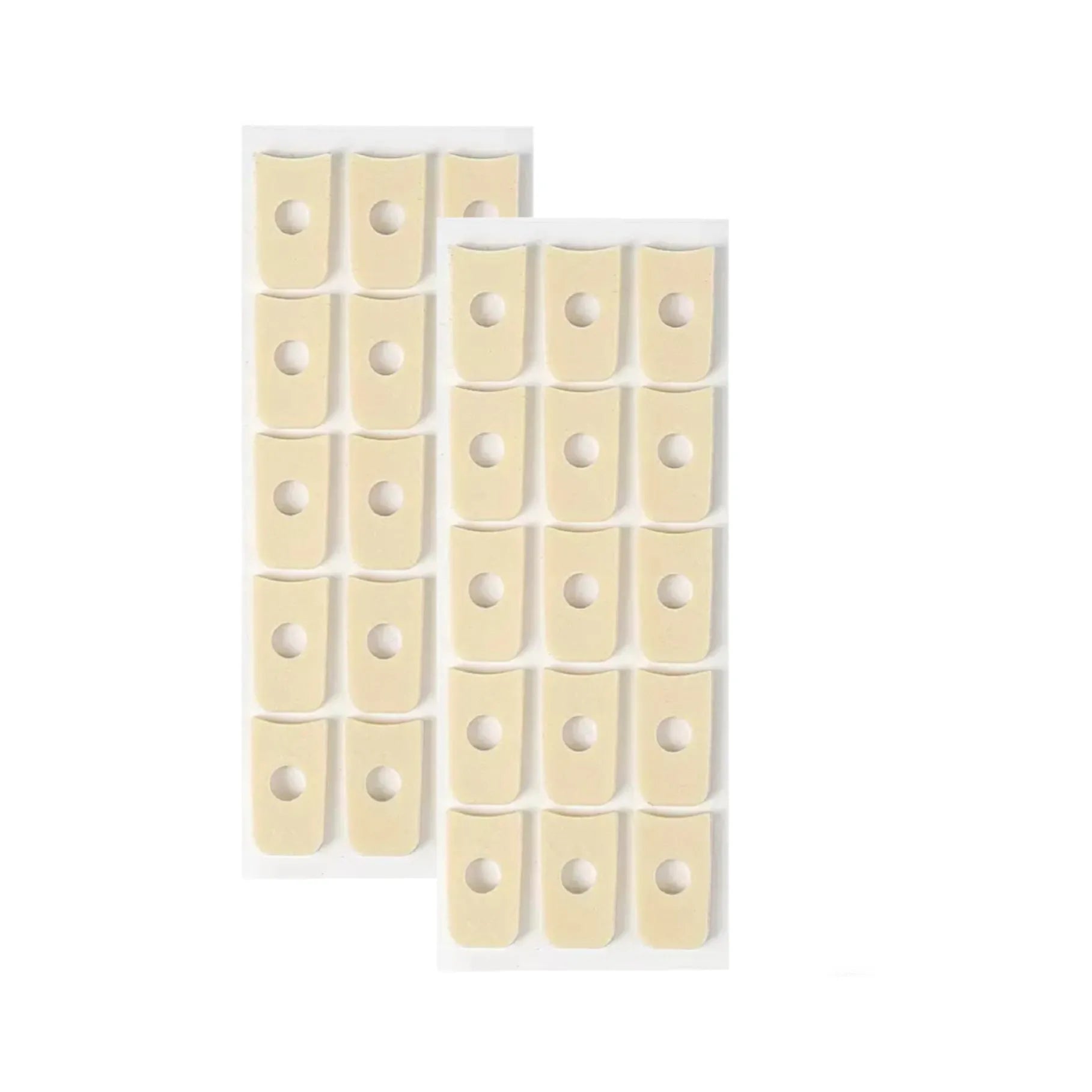 Assortment of oval, U-shaped, and circular PU gel heel and toe protector cushions
