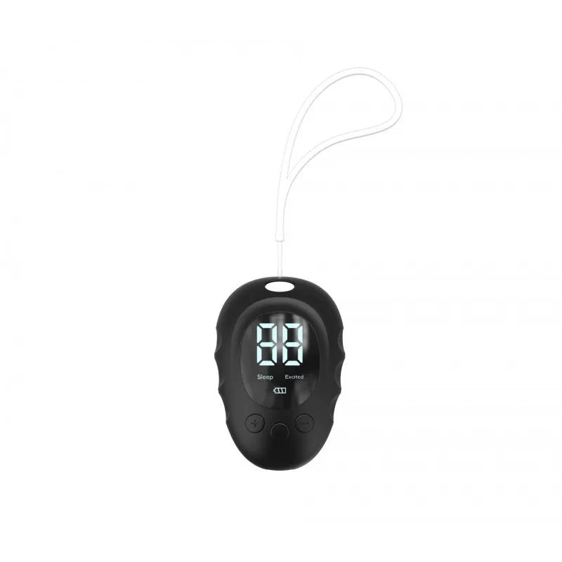 Silicone sleep aid hand grip stress reliever with handheld remote control in black, white, or green.
