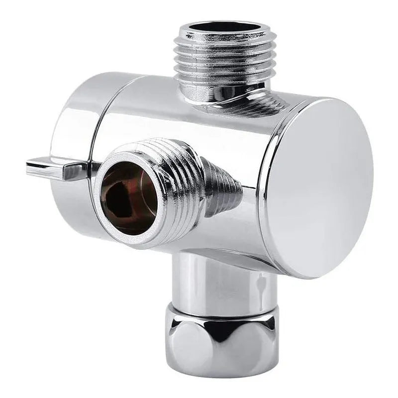 Copper shower water distributor with modern design for American bracket shower systems