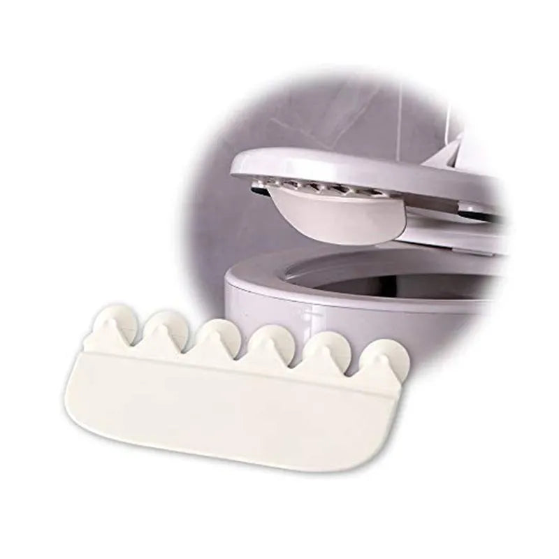 White PVC toilet training urine blocking board for children's splash prevention