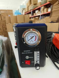KT9105 English-labelled steel car smoke leak detector with hand pump and coiled hose