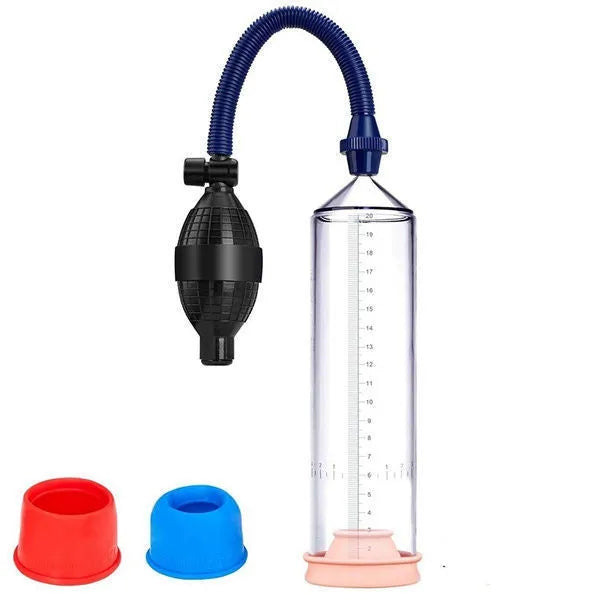 Male minimalist home exercise machine silicone cover accessory with plastic valve exerciser and parts