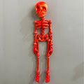 3D printed skull refrigerator magnet in modern art style measuring 18cm high