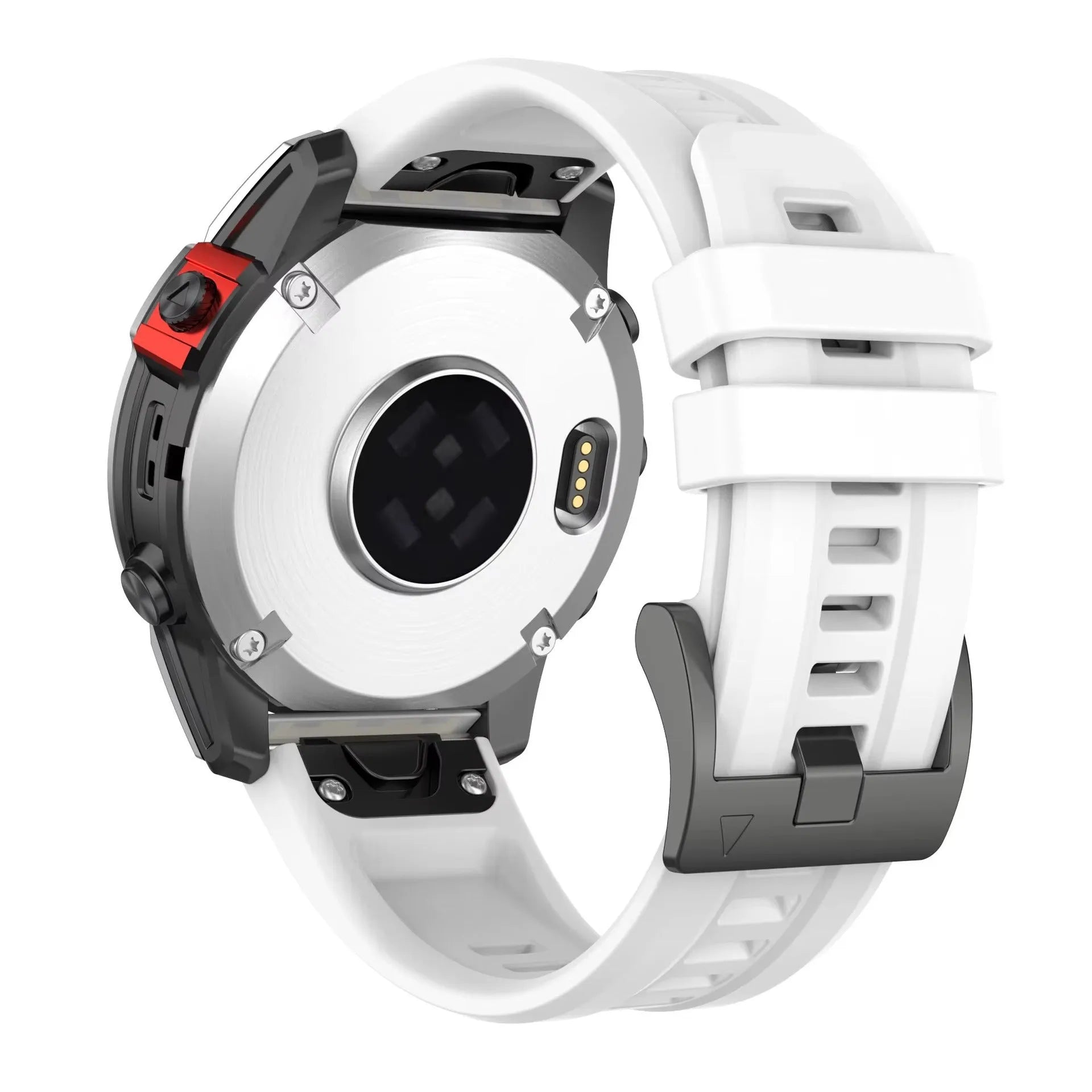 Jiaming Fenix 7 compatible silicone quick release watchband in multiple colour options