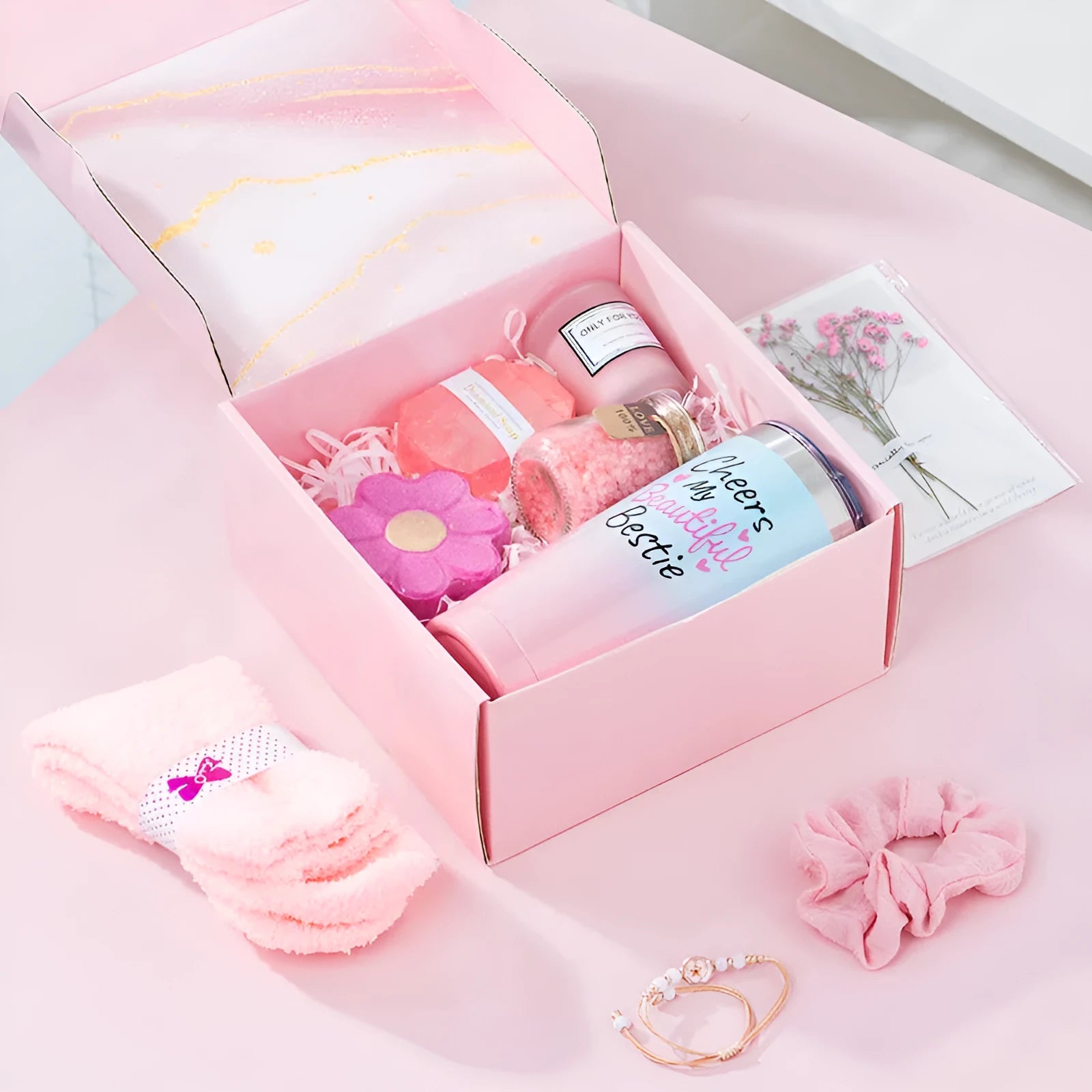 Soy wax aromatherapy candle gift set in modern box with multiple colour options