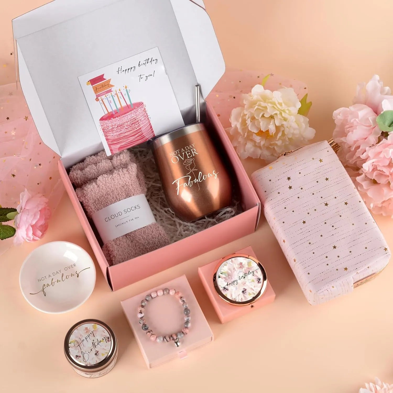 Soy wax aromatherapy candle gift set in modern box with multiple colour options