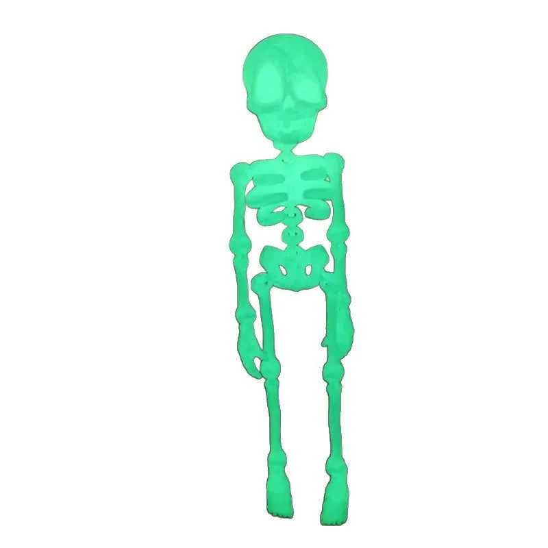 3D printed skull refrigerator magnet in modern art style measuring 18cm high