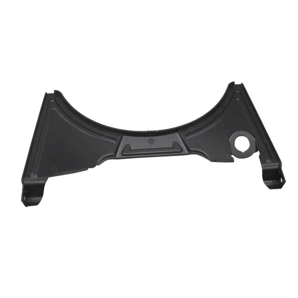 Black motorcycle cockpit fairing for BMW R1250GS and R1200GS models mounted on adventure bike