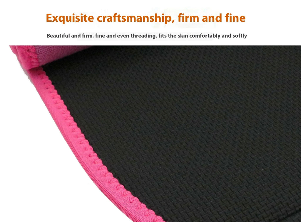 Neoprene lumbar support belt for adult waist protection during running and fitness activities