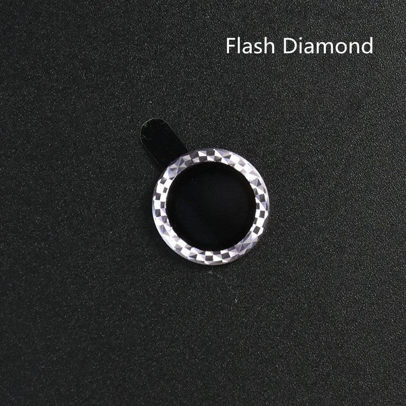Diamond eagle eye lens protective film in aluminium alloy and tempered glass for Apple iPhone 12 Pro Max in multiple colours