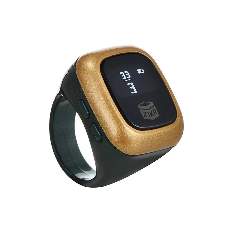 Al-Fatiha Zikr electronic dhikr counter in a choice of colours with digital display.
