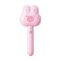 Rechargeable cat steam grooming brush with cartoon design in green, pink or white colours