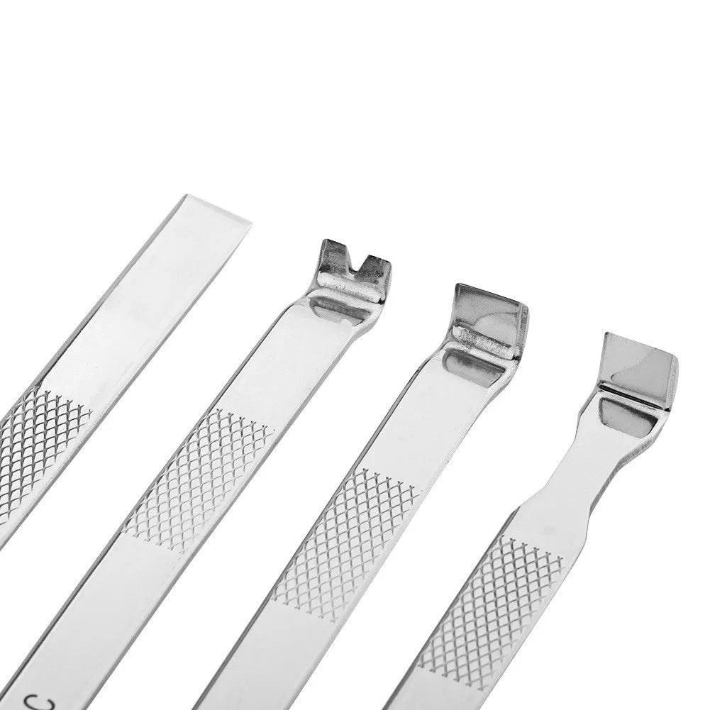 Adjustable mobile phone disassembly fixture with silicone protective grips and a prying crowbar tool