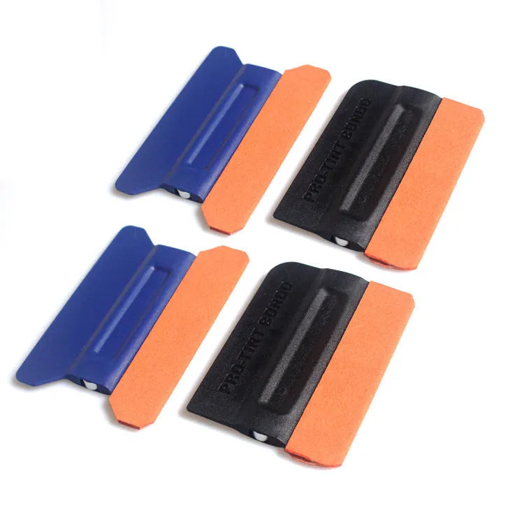 Car film scraper tool with ABS plastic construction for vinyl wrap installation