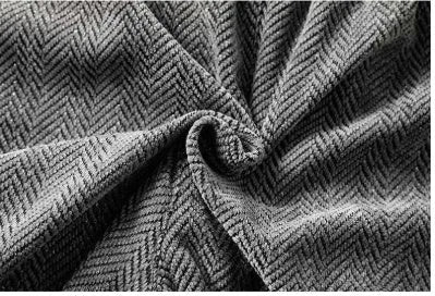 Lightweight fleece-lined straight-leg trousers with elastic waistband in polyester fabric