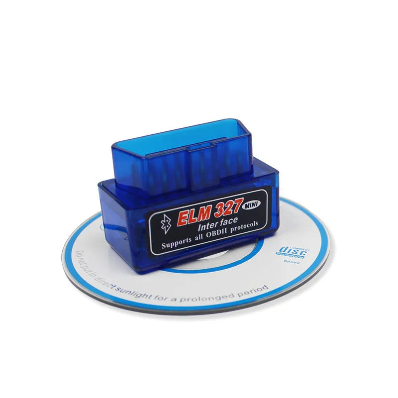 Bluetooth OBD2 car diagnostic fault code scanner and engine data reader