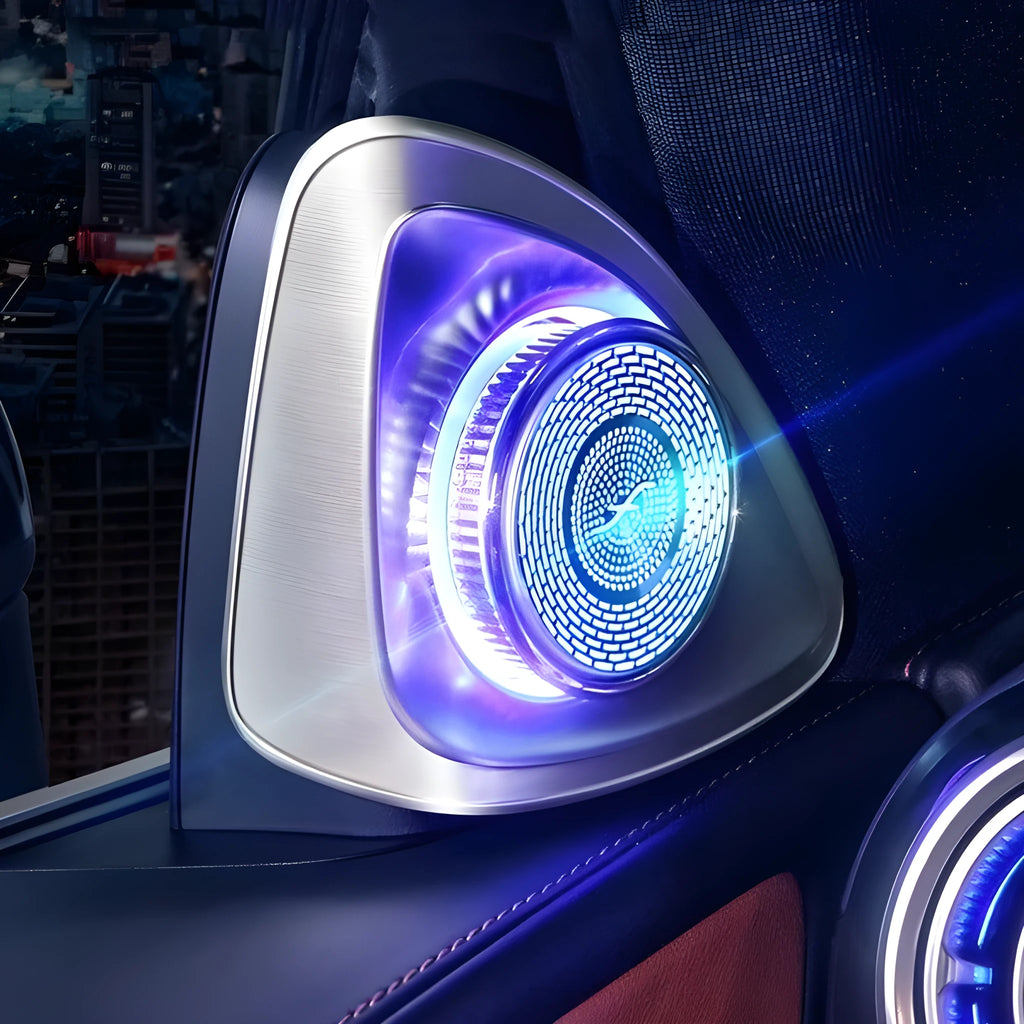 Pair of Burmester-style rotating tweeter speakers for Mercedes-Benz GLC X254