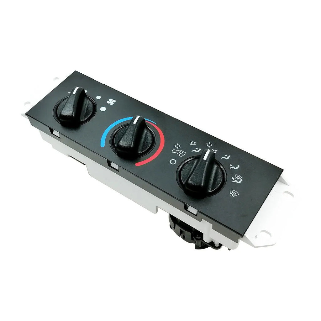 Black automotive air conditioning control panel for Jeep Wrangler 2005-2006 models with OE number 55056558AA