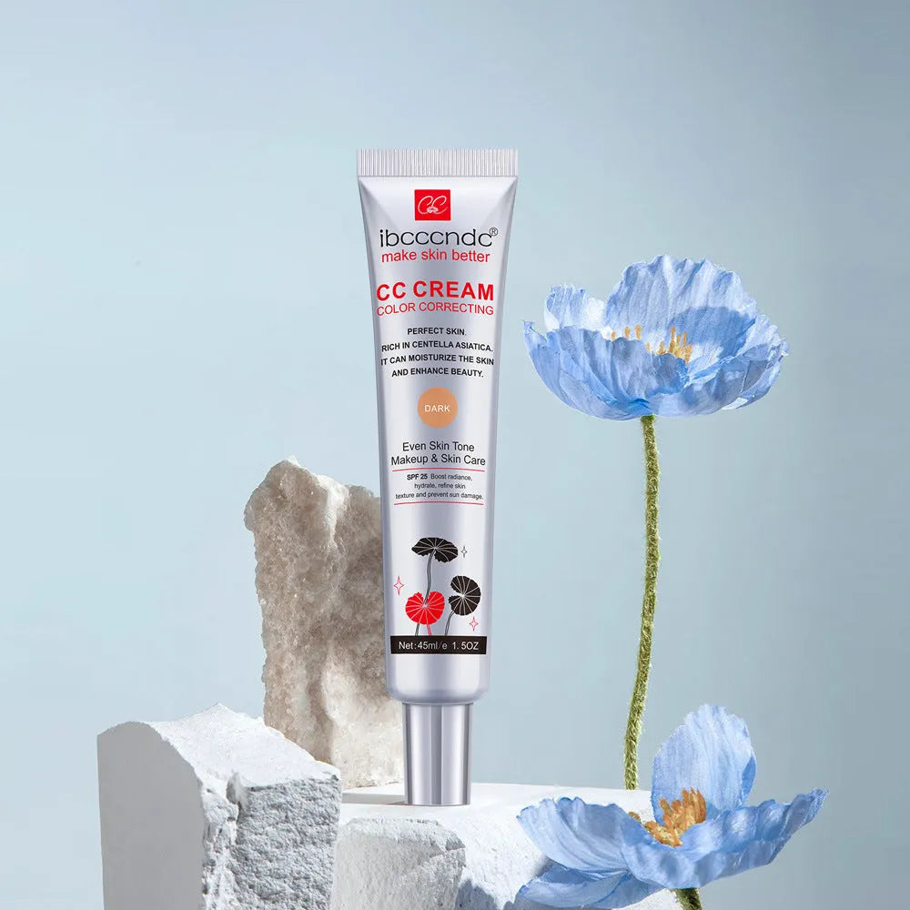 Erborian CC Cream colour correcting makeup tube with Centella Asiatica for waterproof coverage