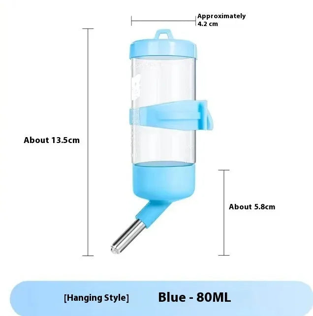Plastic ball kettle pet water feeder in multiple colours with leak-proof drinking design