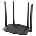 AC8 dual-band wireless router with Gigabit LAN ports measuring 365mm wide