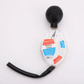 ABS plastic electrolyte hydrometer for testing lead-acid battery fluid specific gravity.
