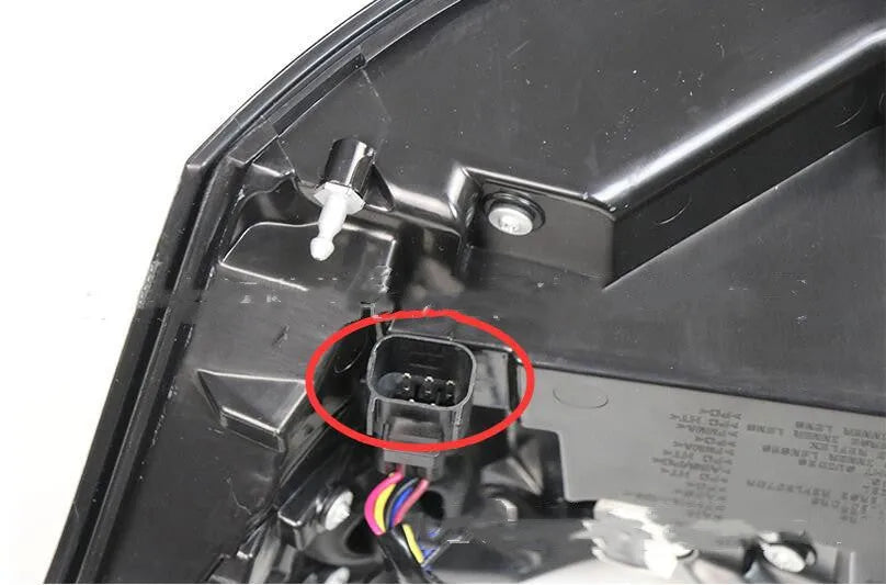 LED brake light pair for car rear bumper movement with IP66 waterproof rating