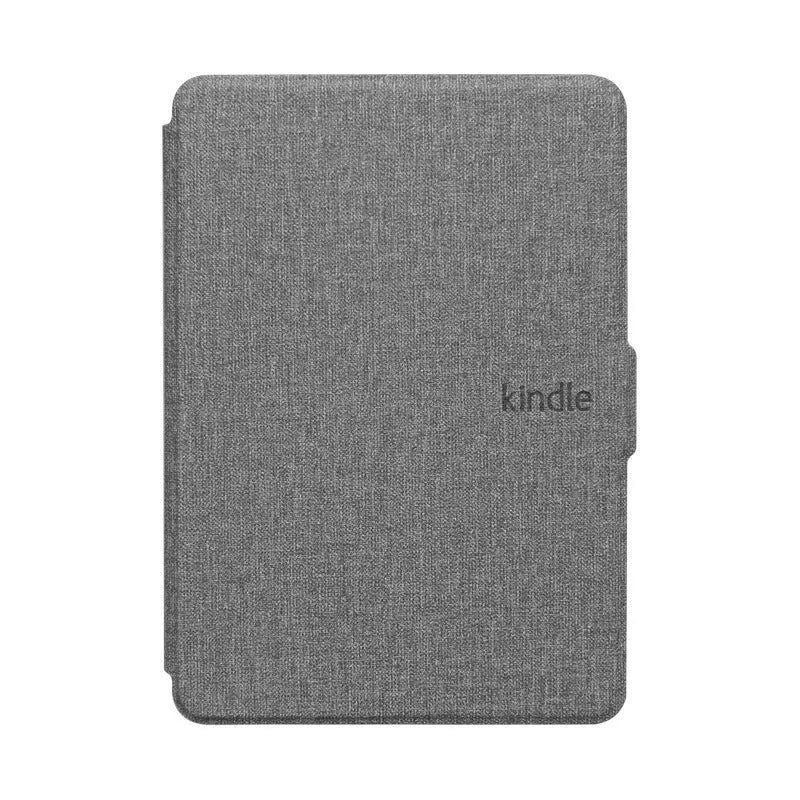 Linen leather texture magnetic closure hard case for Kindle Paperwhite in multiple colour options