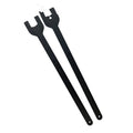 Land Rover fan support wrench set with 36mm and 40mm alloy steel spanners