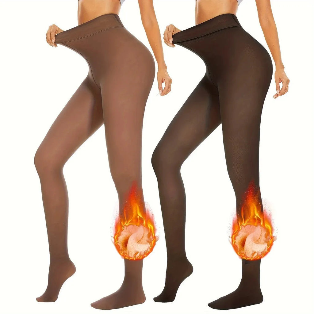 Anti-snagging keep warm outerwear leggings in various colours with wool lining options.