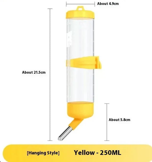 Plastic ball kettle pet water feeder in multiple colours with leak-proof drinking design