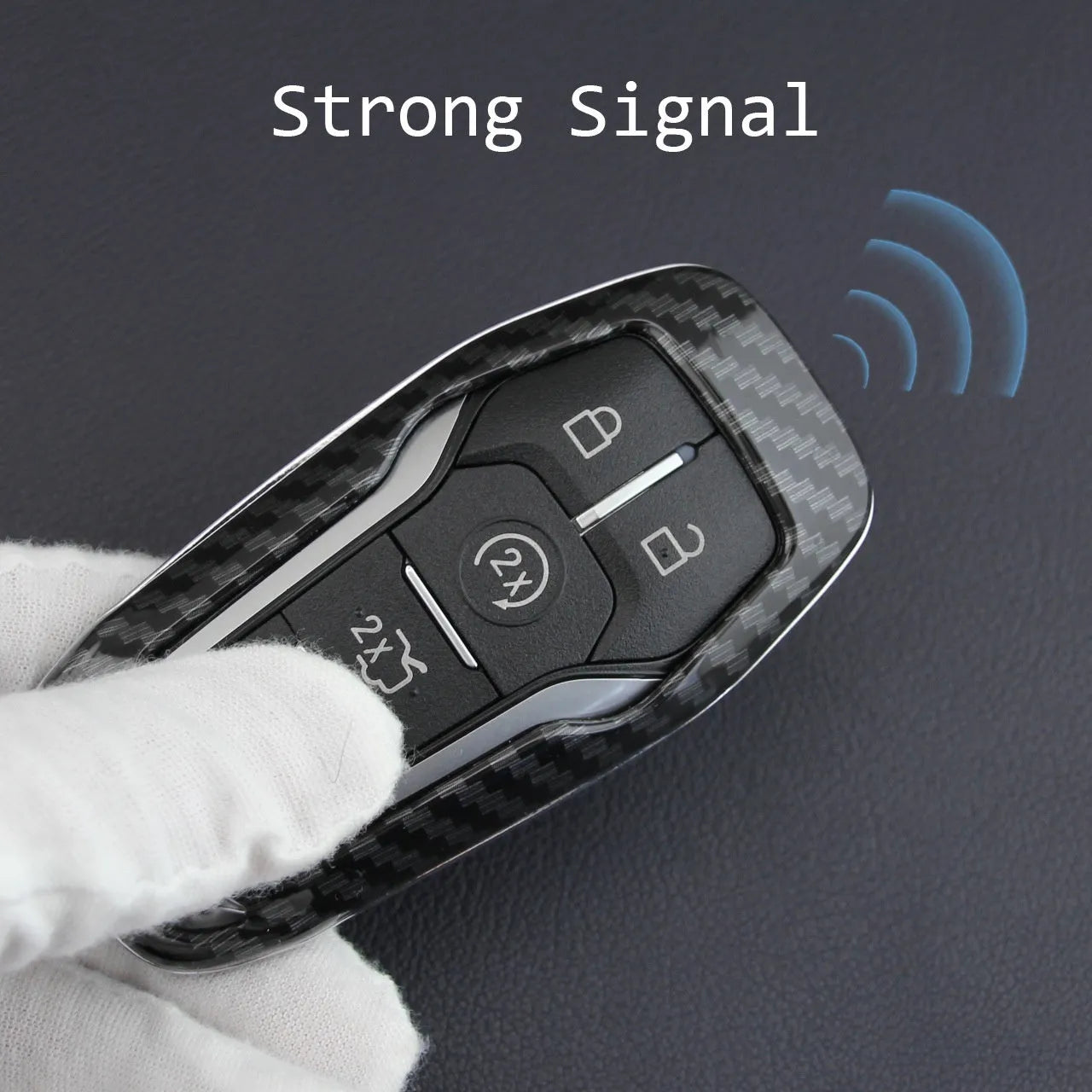 Plastic protective shell for a car key remote control, shown in single shell and buckle-attachment style.